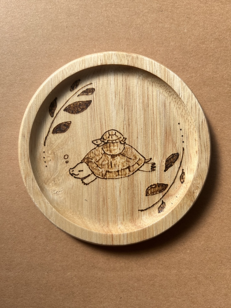 かめさんコースター いねむり親子