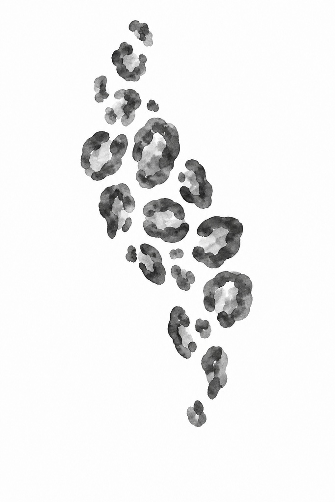ヒョウ柄と虎柄