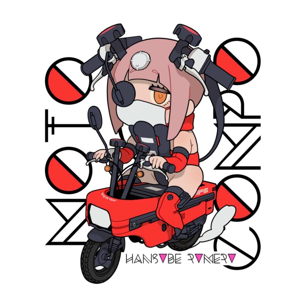 モトコンポちゃんアクリルキーホルダー