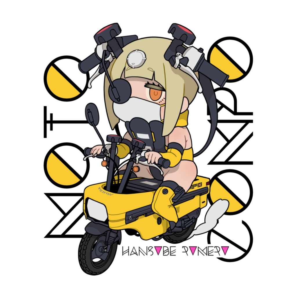 モトコンポちゃんアクリルキーホルダー