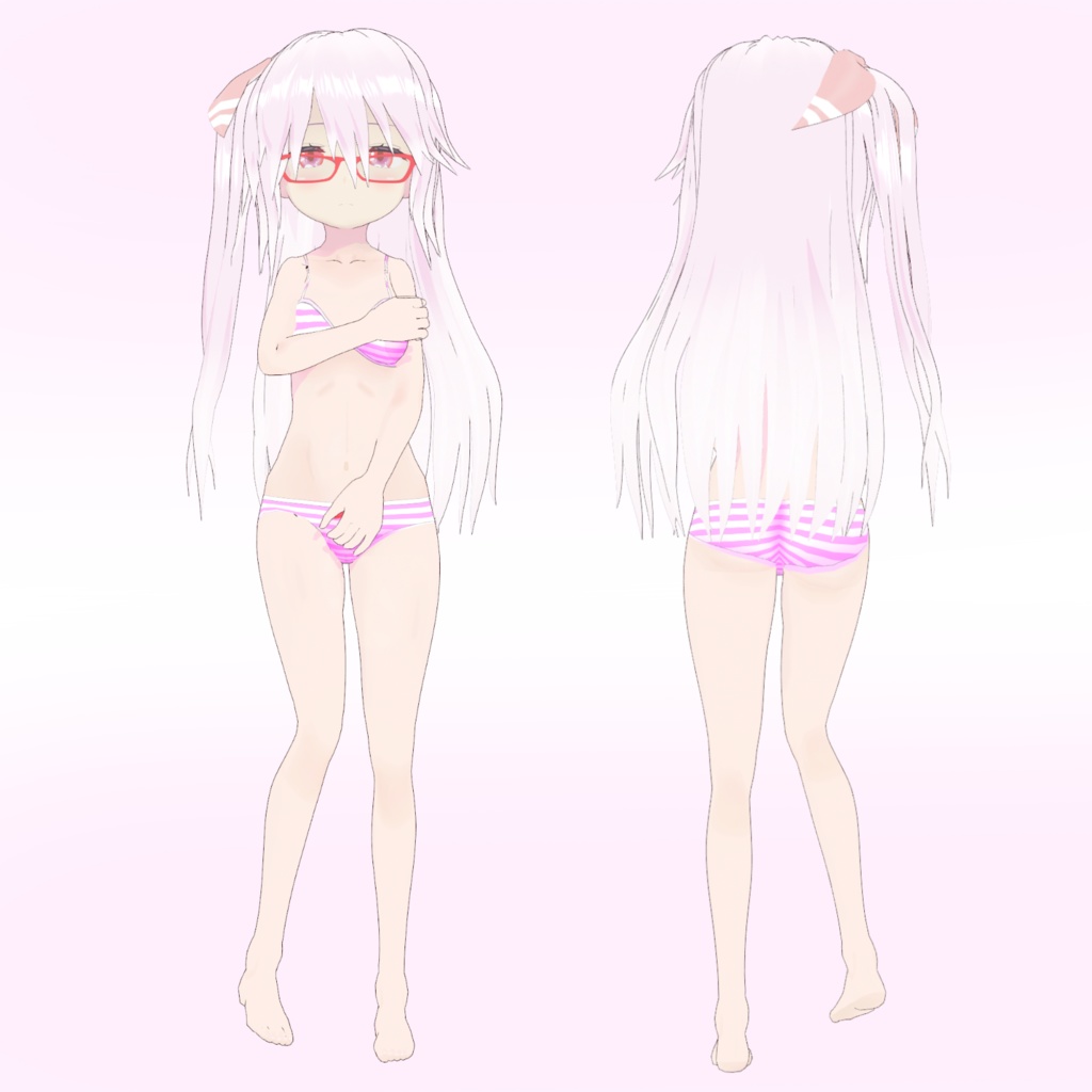 【VRoid/VRChat】春咲-harusaki-