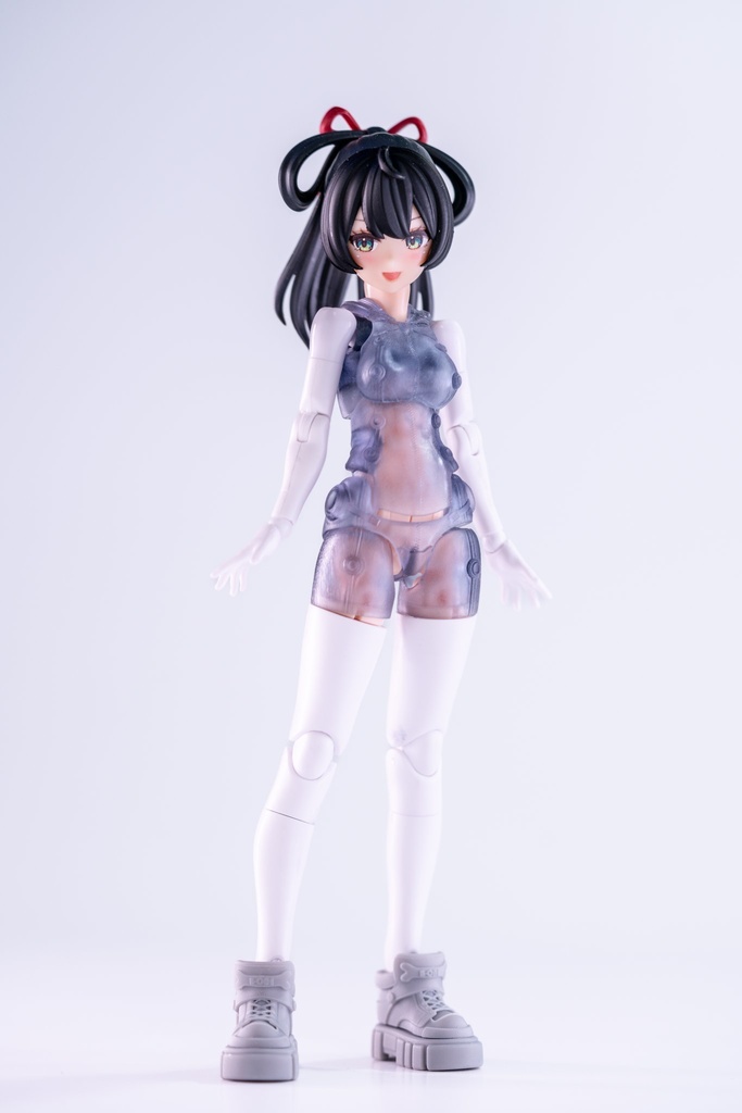 【受注生産】メガミデバイスバスタードール用スケルトンボディスーツ素体