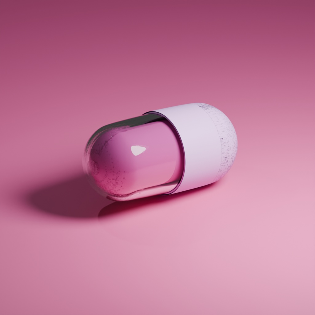 【Free DL】3Dカプセル - 3D capsule
