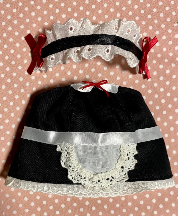 ぬいぐるみ用メイド服