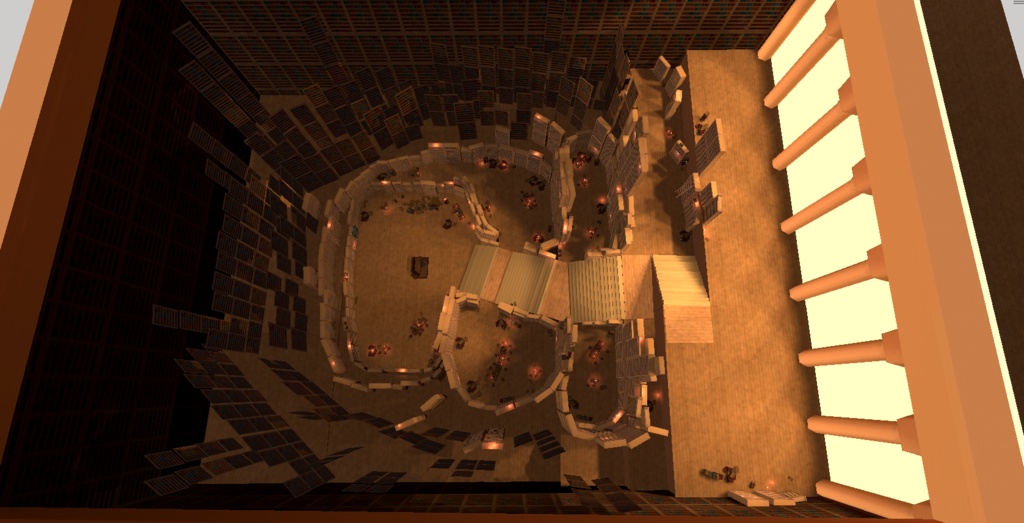 VRChat のワールド / World | The library (Library of Ruina)