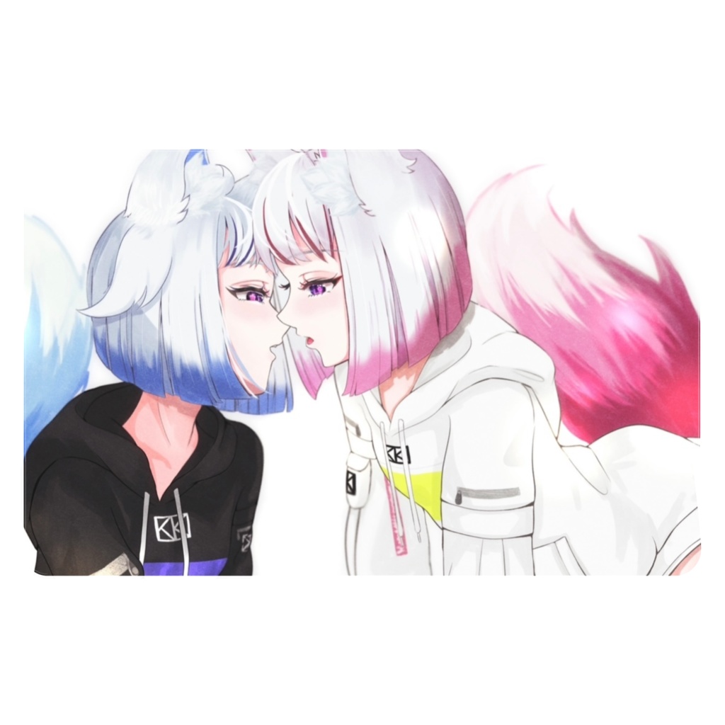 【非公式】キスキツネ ICカードステッカー