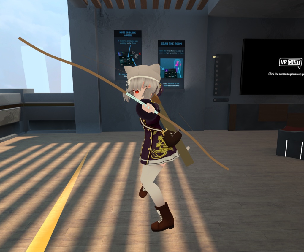 パーティクル弓矢