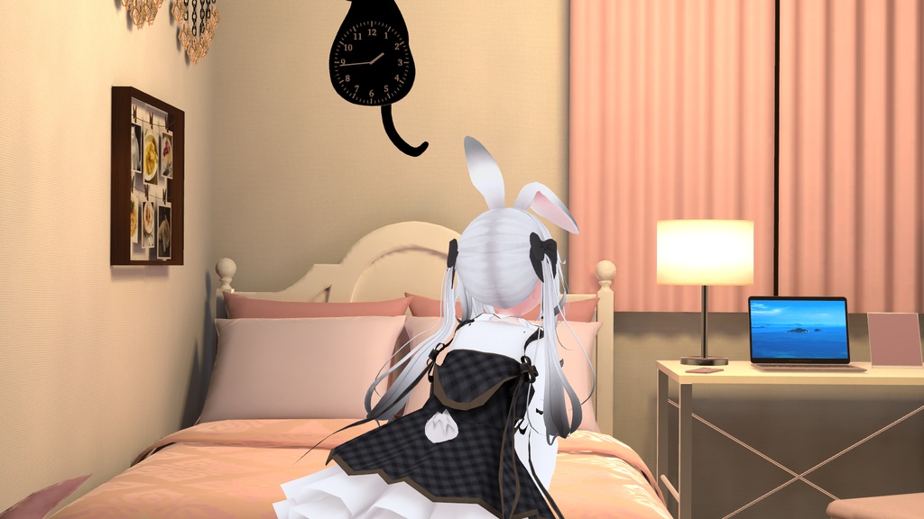 うさ耳&うさしっぽ