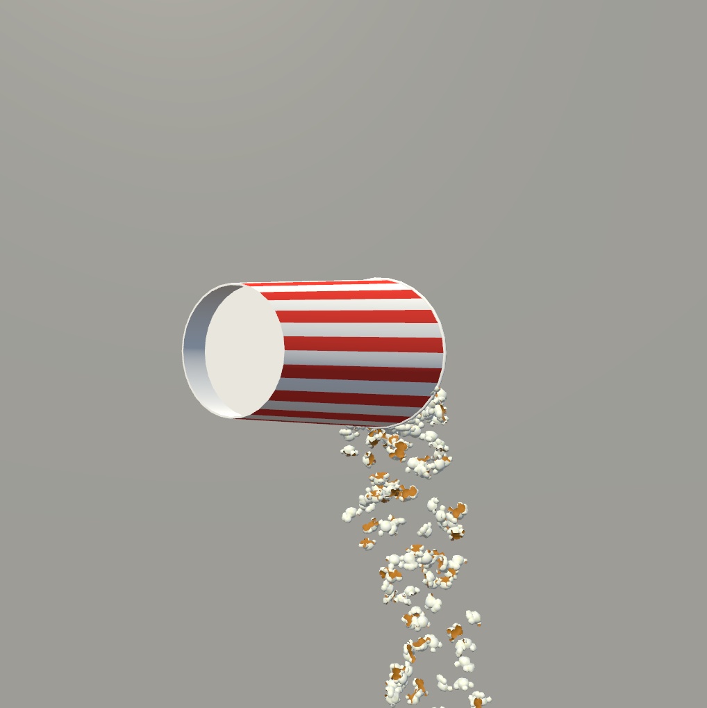 【Modular Avatar対応】つかめるポップコーン【パーティクルギミック付き】