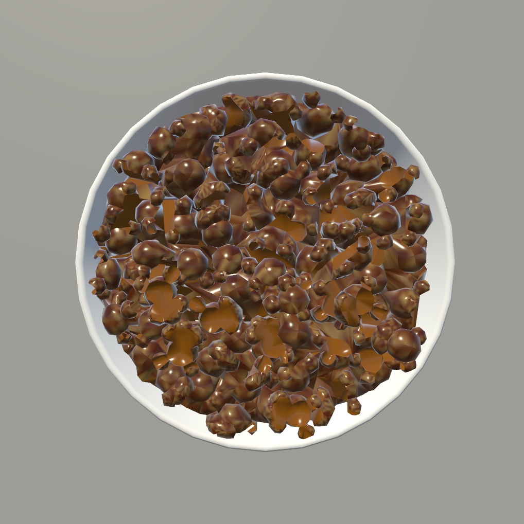 【Modular Avatar対応】つかめるポップコーン【パーティクルギミック付き】