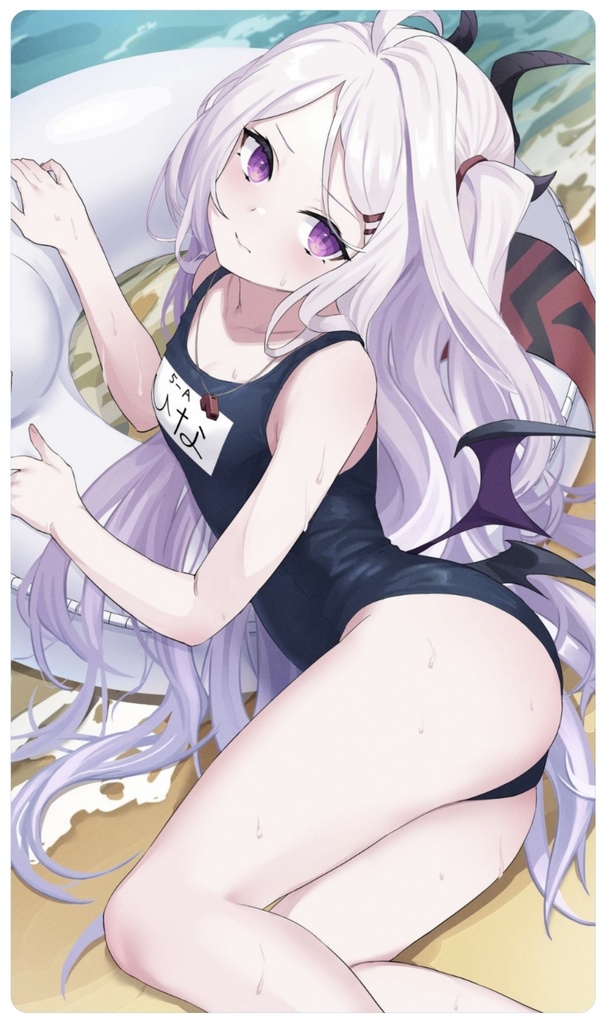 水着ヒナ プレイマット 【デカプリ夫】