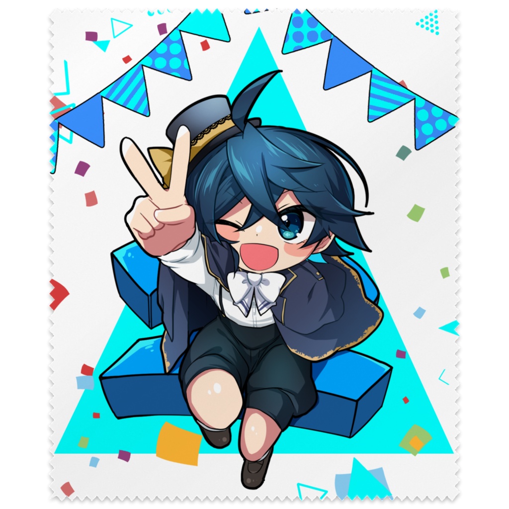 日向さつき二周年メガネ拭き