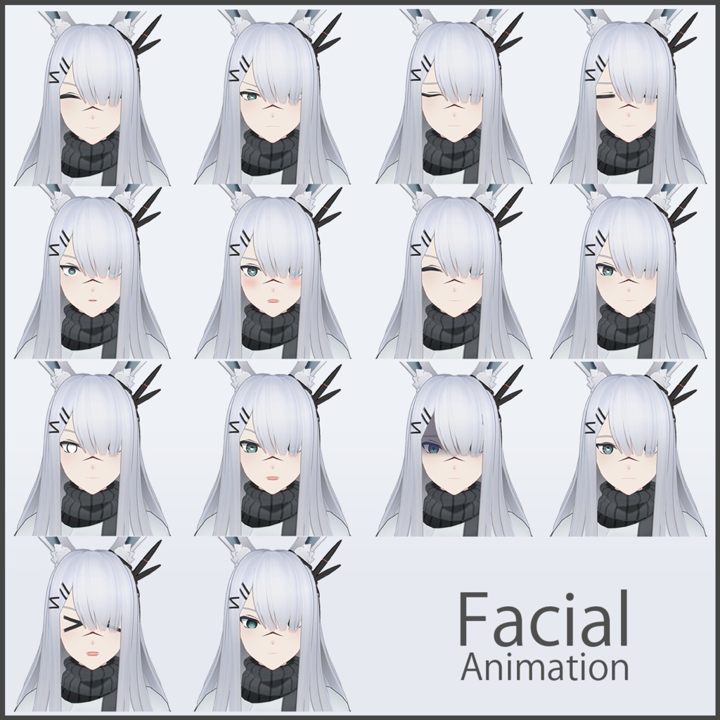 【FrostNova】VRChatアバター(アークナイツ)