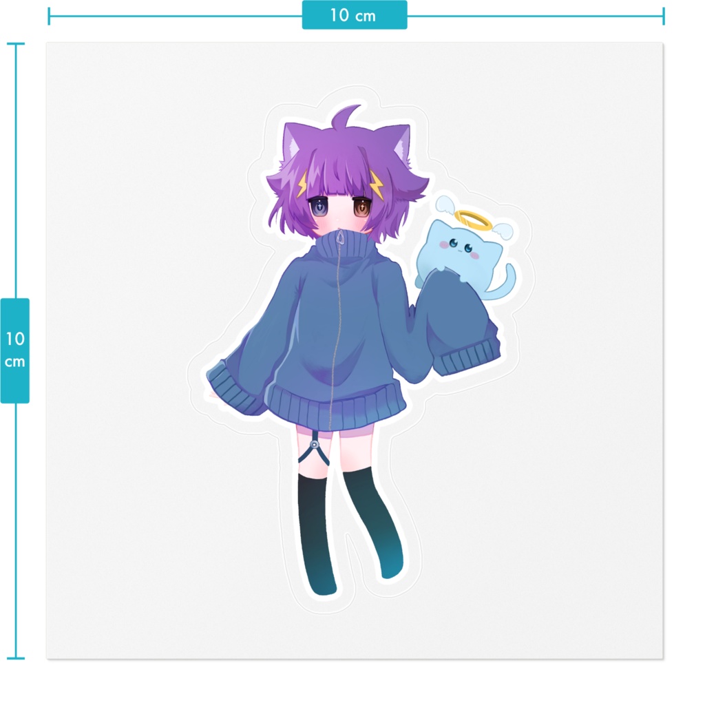 ぽてとまん生誕記念☆ステッカー