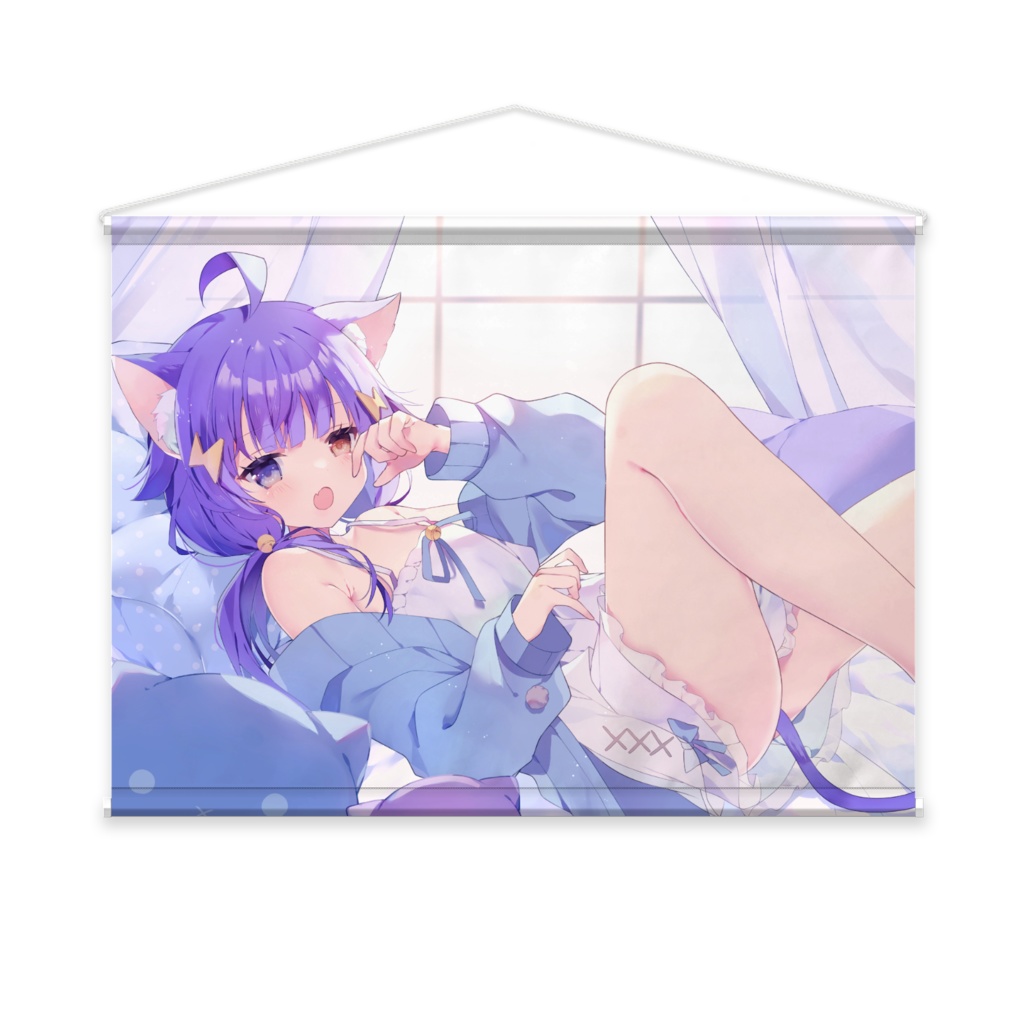 2周年記念⚡ぽはよおタペストリー