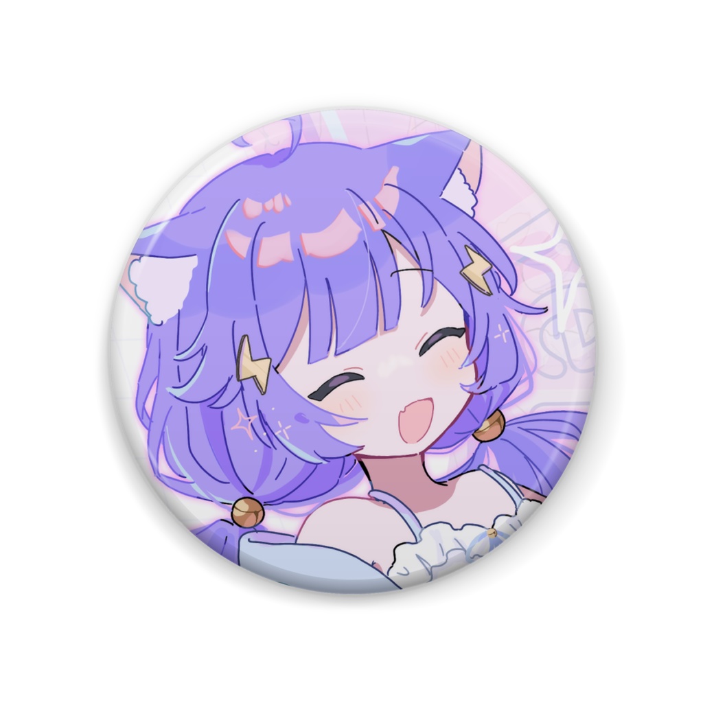 ⚡紺染ぽて⚡3周年記念缶バッチⅡ