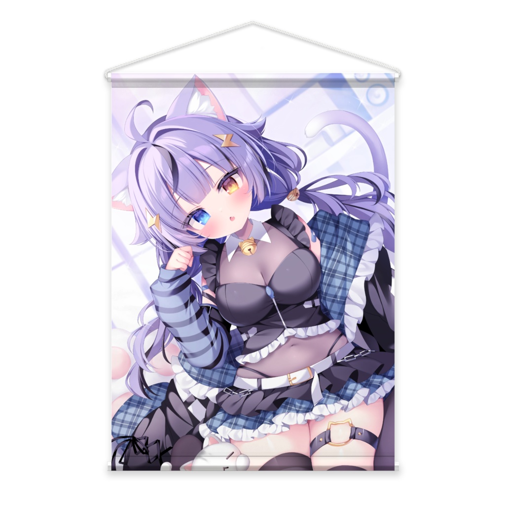 ୨୧紺染ぽて新衣装記念 タペストリー୨୧