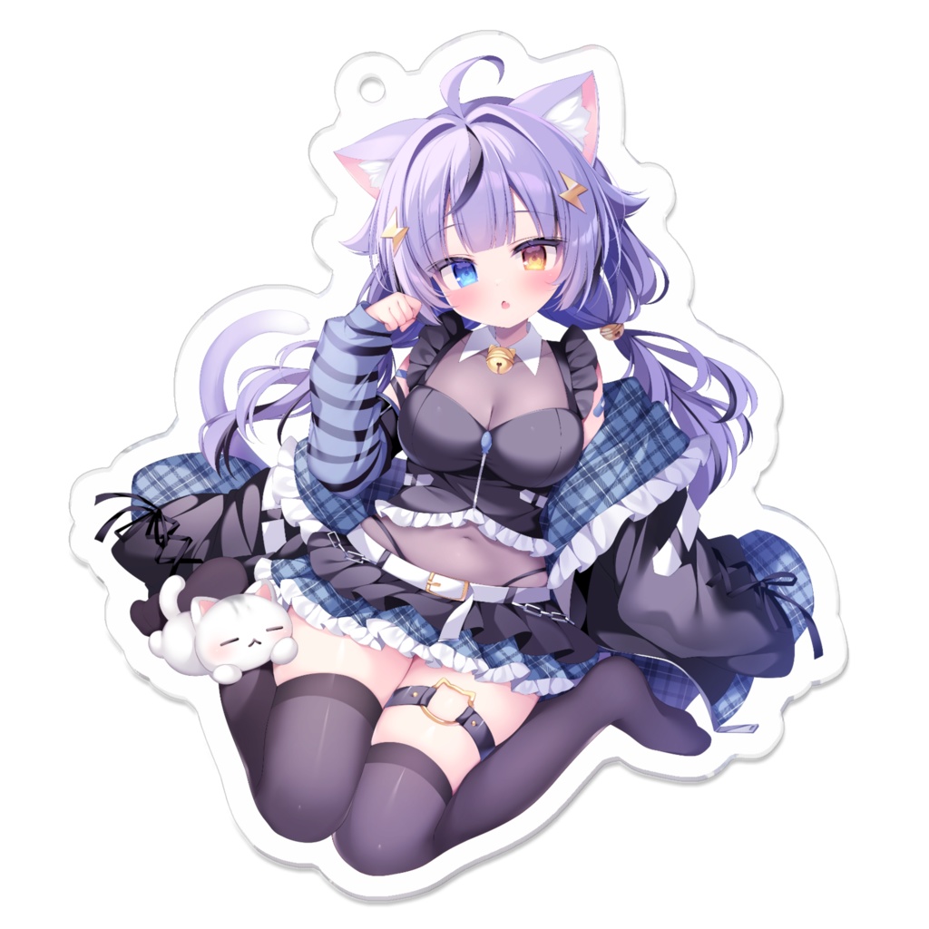 ୨୧紺染ぽて新衣装記念 アクキー୨୧