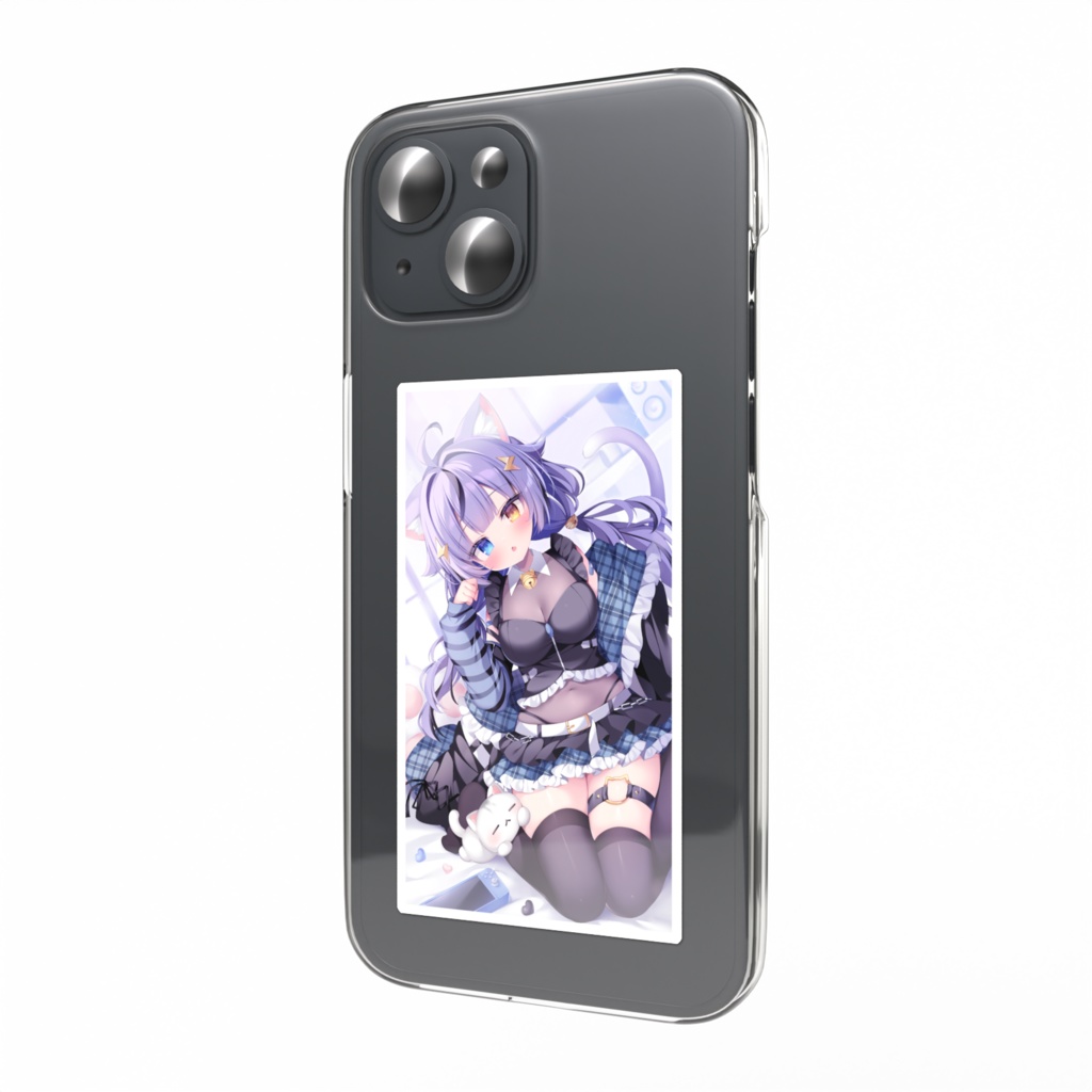 ୨୧紺染ぽて新衣装記念 スマホステッカー୨୧