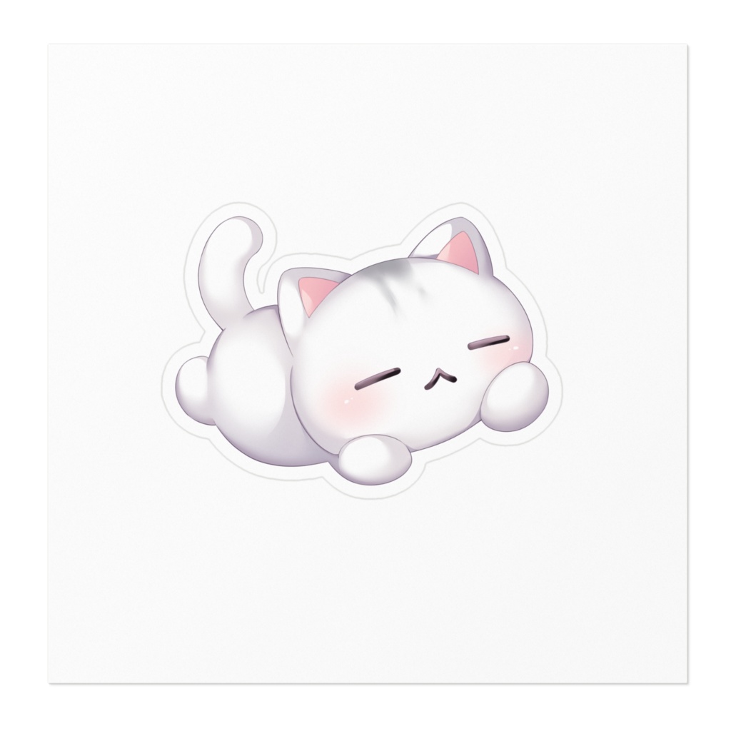 ୨୧紺染ぽて新衣装記念 こめちゃんステッカー୨୧