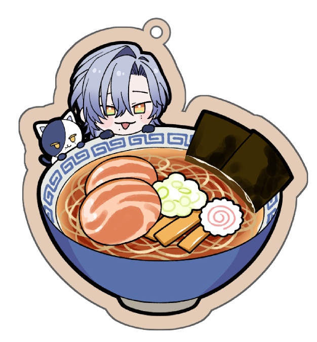 【予約】うまうまキーホルダー②ラーメン