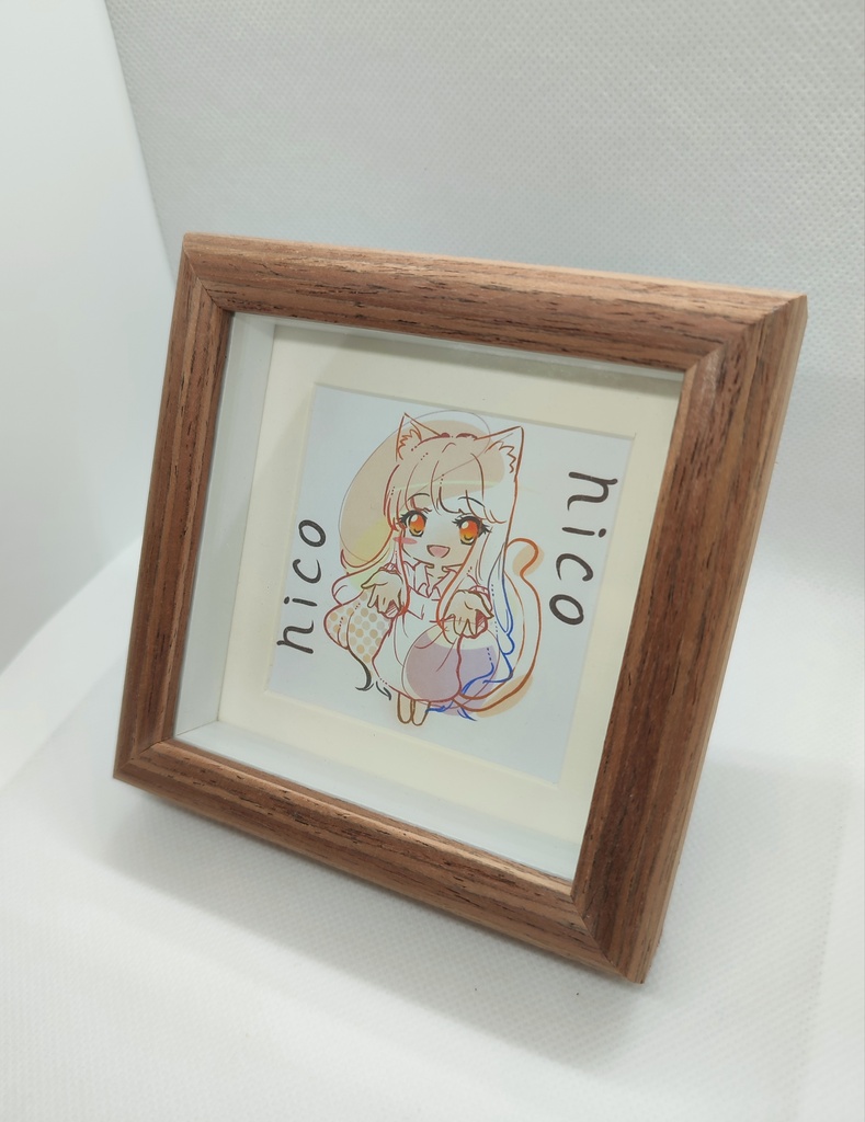 ニコだっこ~!立て掛けミニフレーム