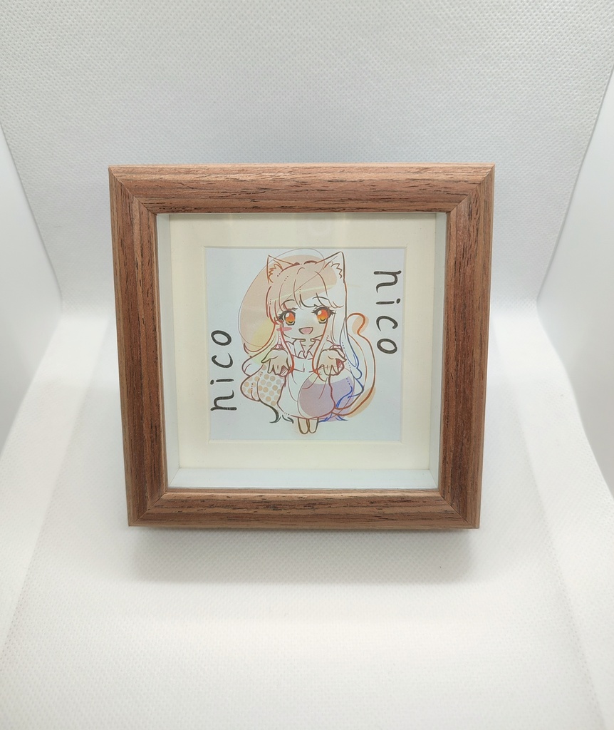 ニコだっこ～！立て掛けミニフレーム