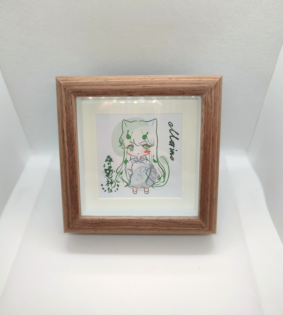 まりも立て掛けミニフレーム