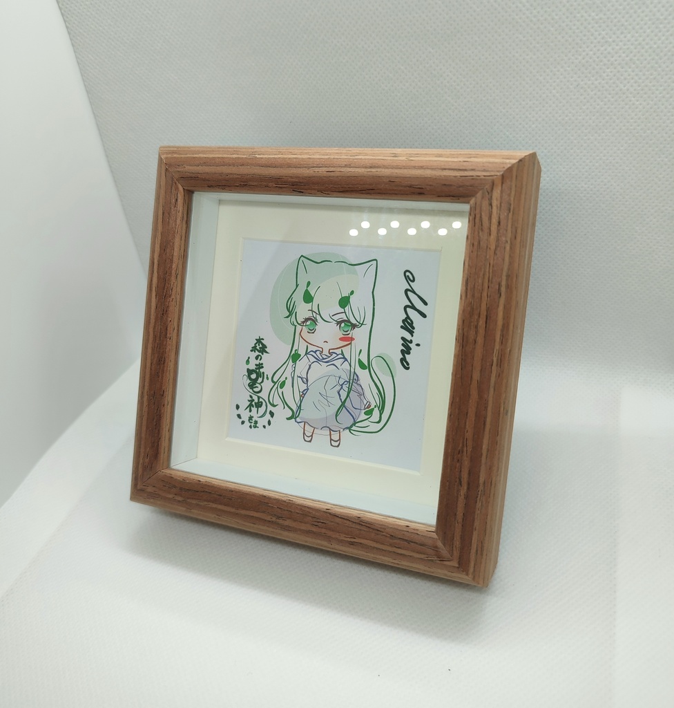まりも立て掛けミニフレーム
