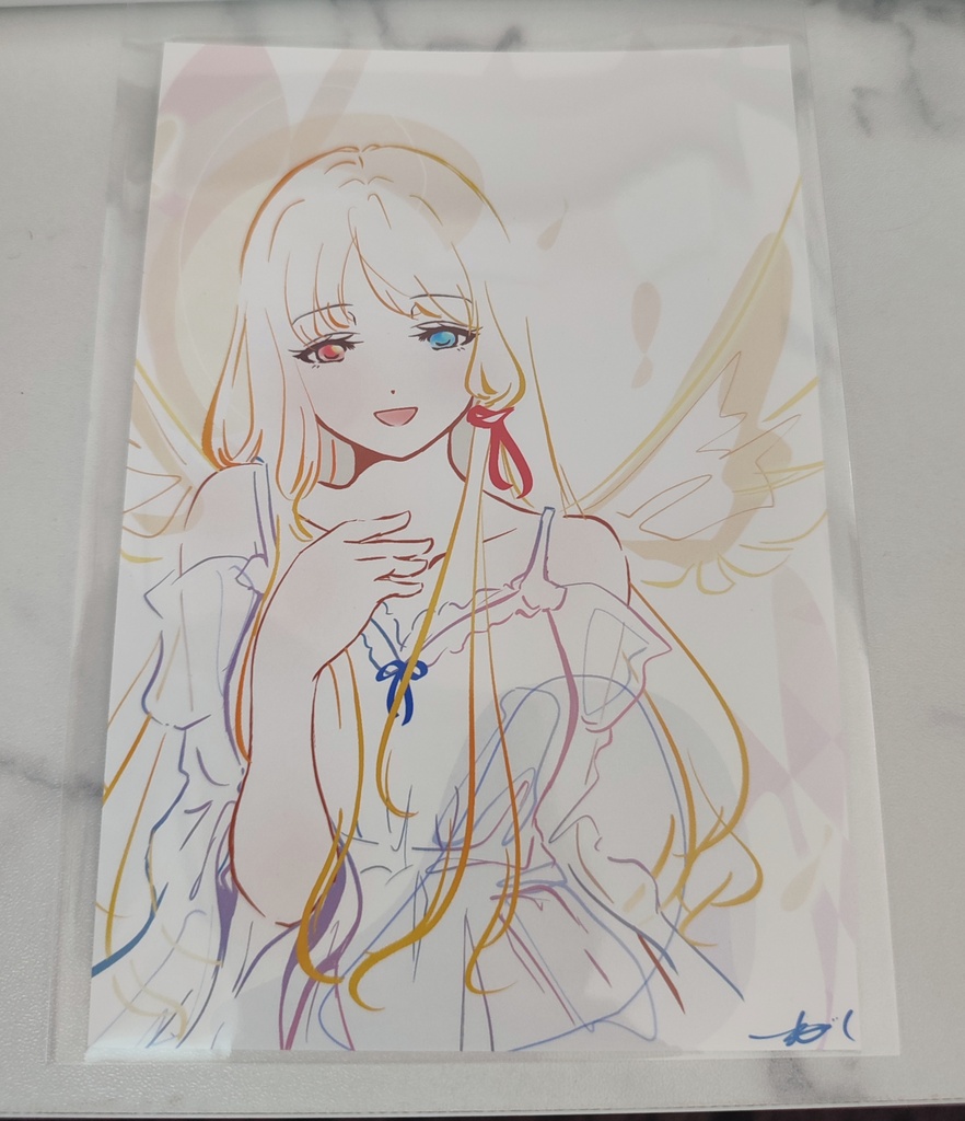 オリジナルイラストポストカード