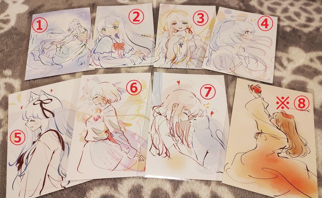 オリジナルイラストポストカード