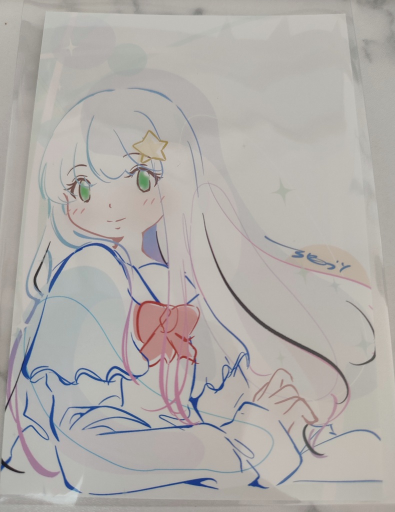オリジナルイラストポストカード