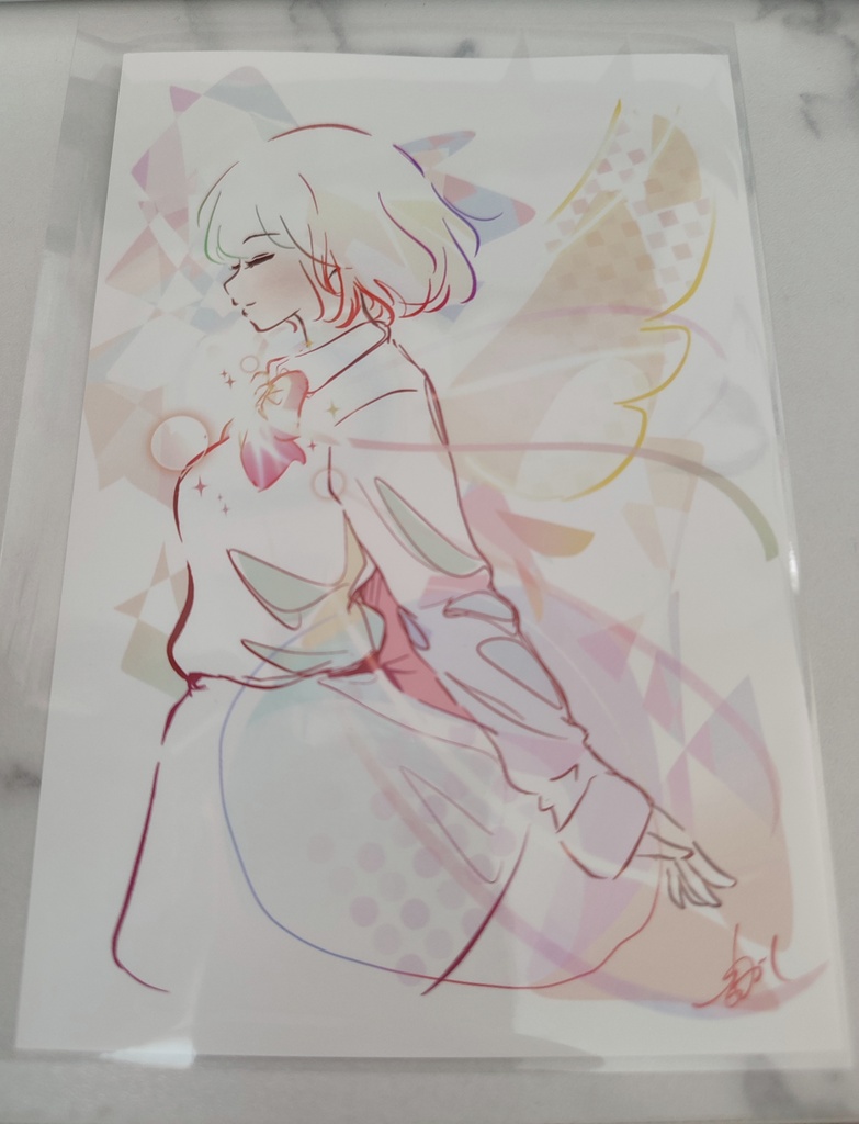 オリジナルイラストポストカード