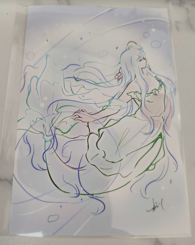 オリジナルイラストポストカード