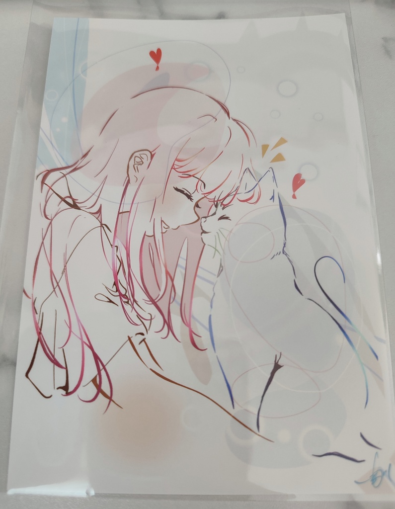 オリジナルイラストポストカード