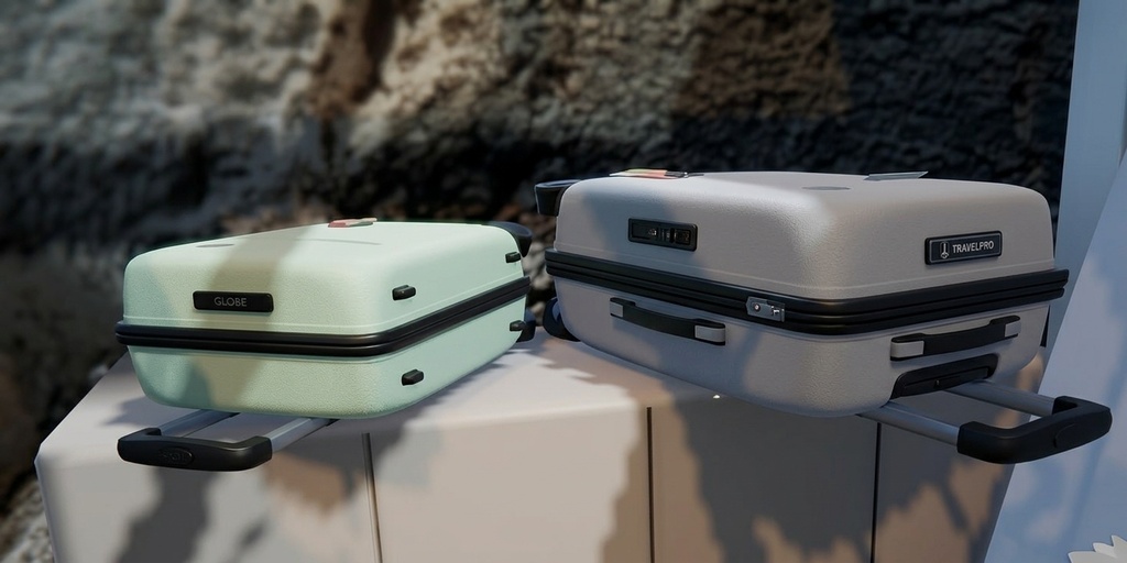 スーツケース|Suitcase / Luggage|旅行箱 3D模型