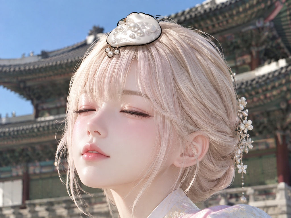 [VRChat] Jokduri 족두리 チョクドゥリ (韩服/婚礼头饰/Korean Traditional Headpiece)