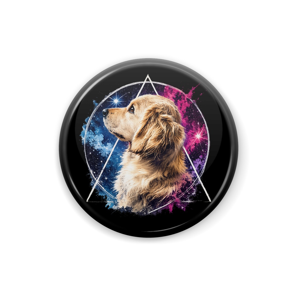 COSMIC RETRIEVER缶バッジ