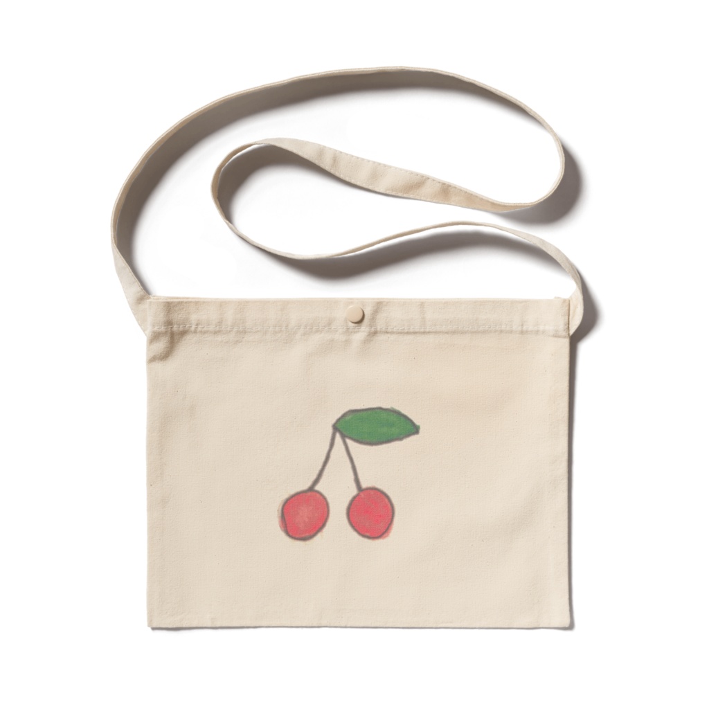 サコッシュ-Cherryイラスト-