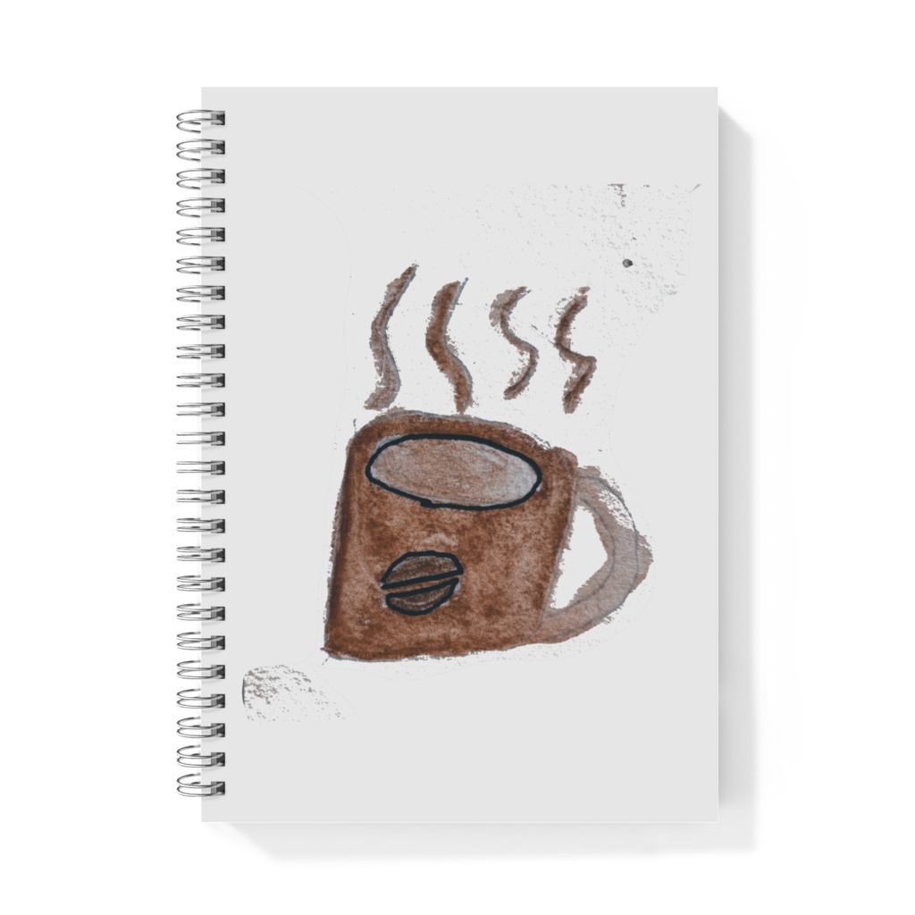 リングノート A5- コーヒー