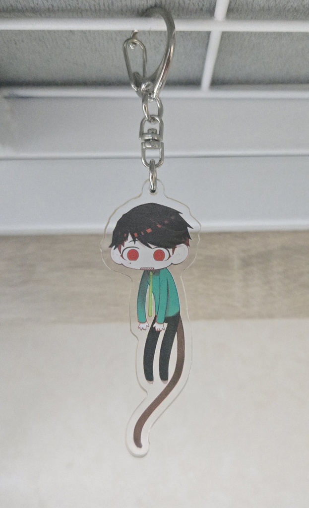 ゆらゆら汐留くん(しっぽ付き)アクキー