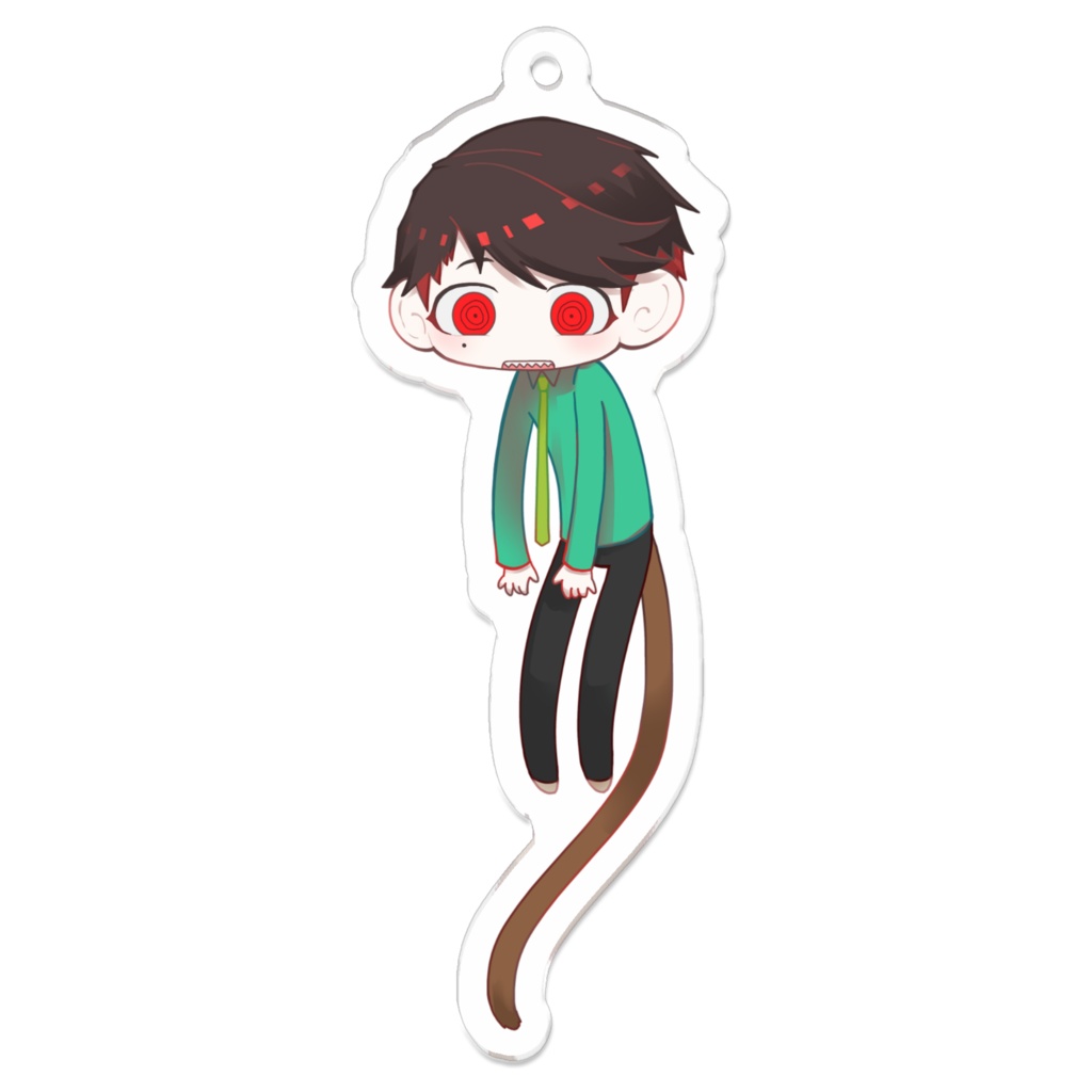 ゆらゆら汐留くん(しっぽ付き)アクキー