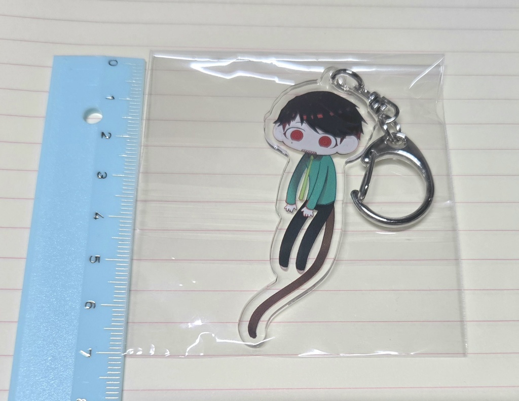 ゆらゆら汐留くん(しっぽ付き)アクキー
