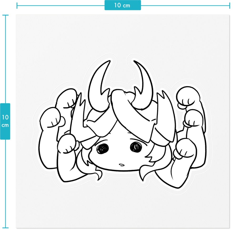 マチョロちゃんステッカー