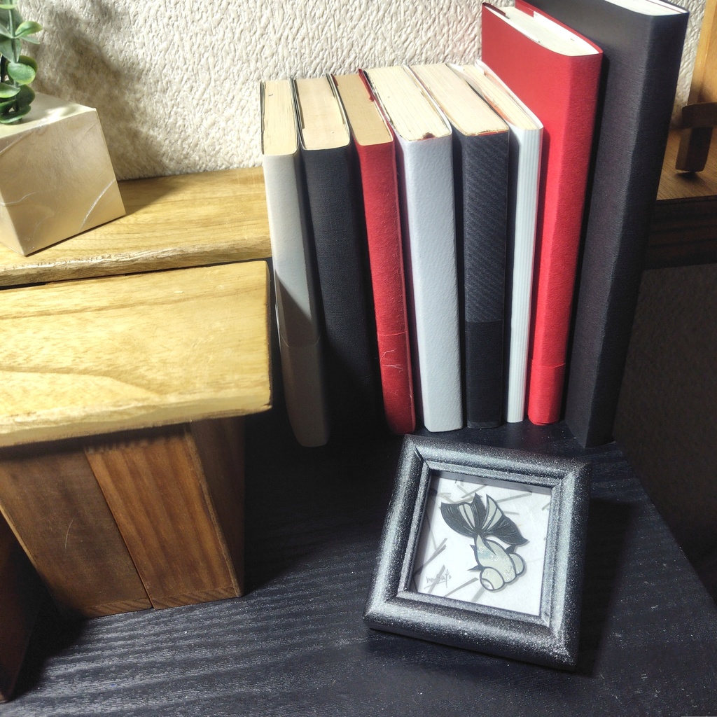 【小さい金魚切り絵 原画】