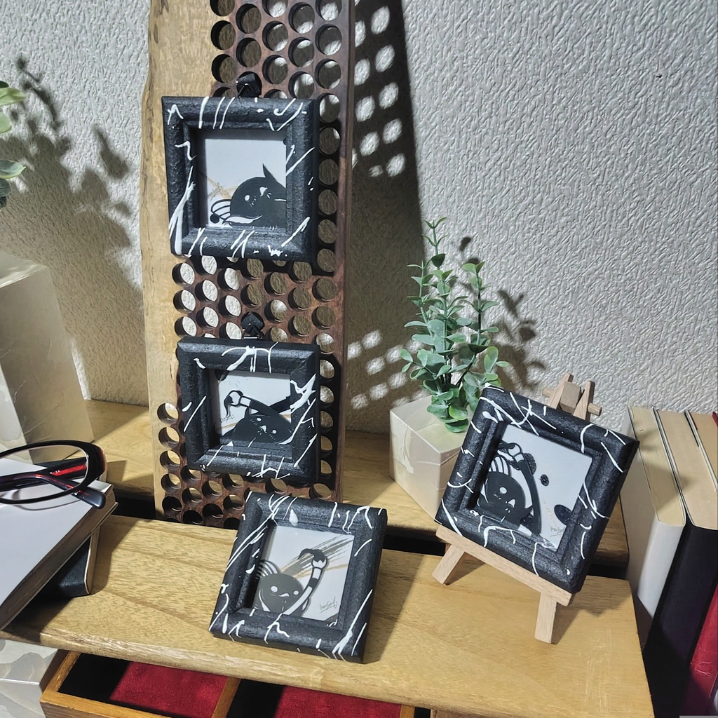 【化け金魚切り絵 原画】