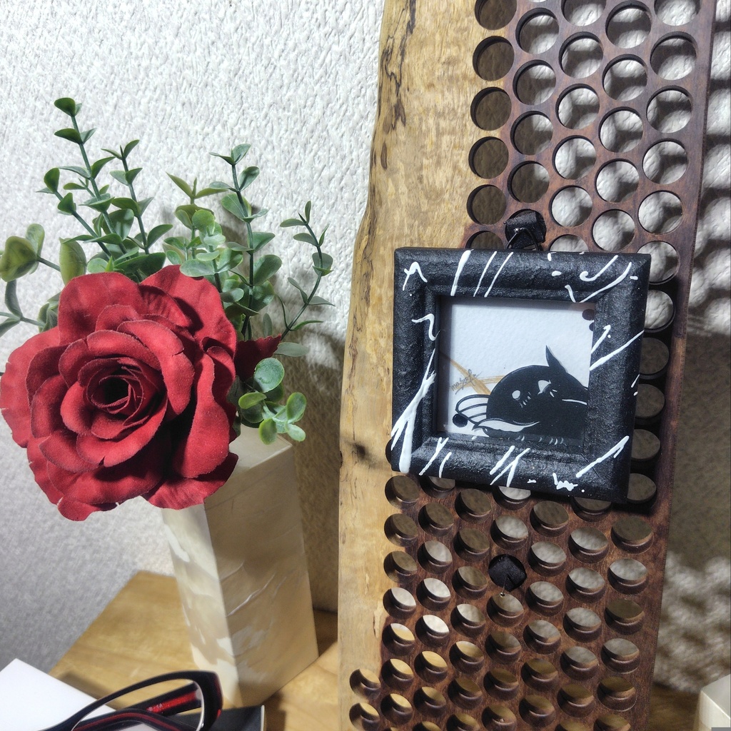 【化け金魚切り絵 原画】