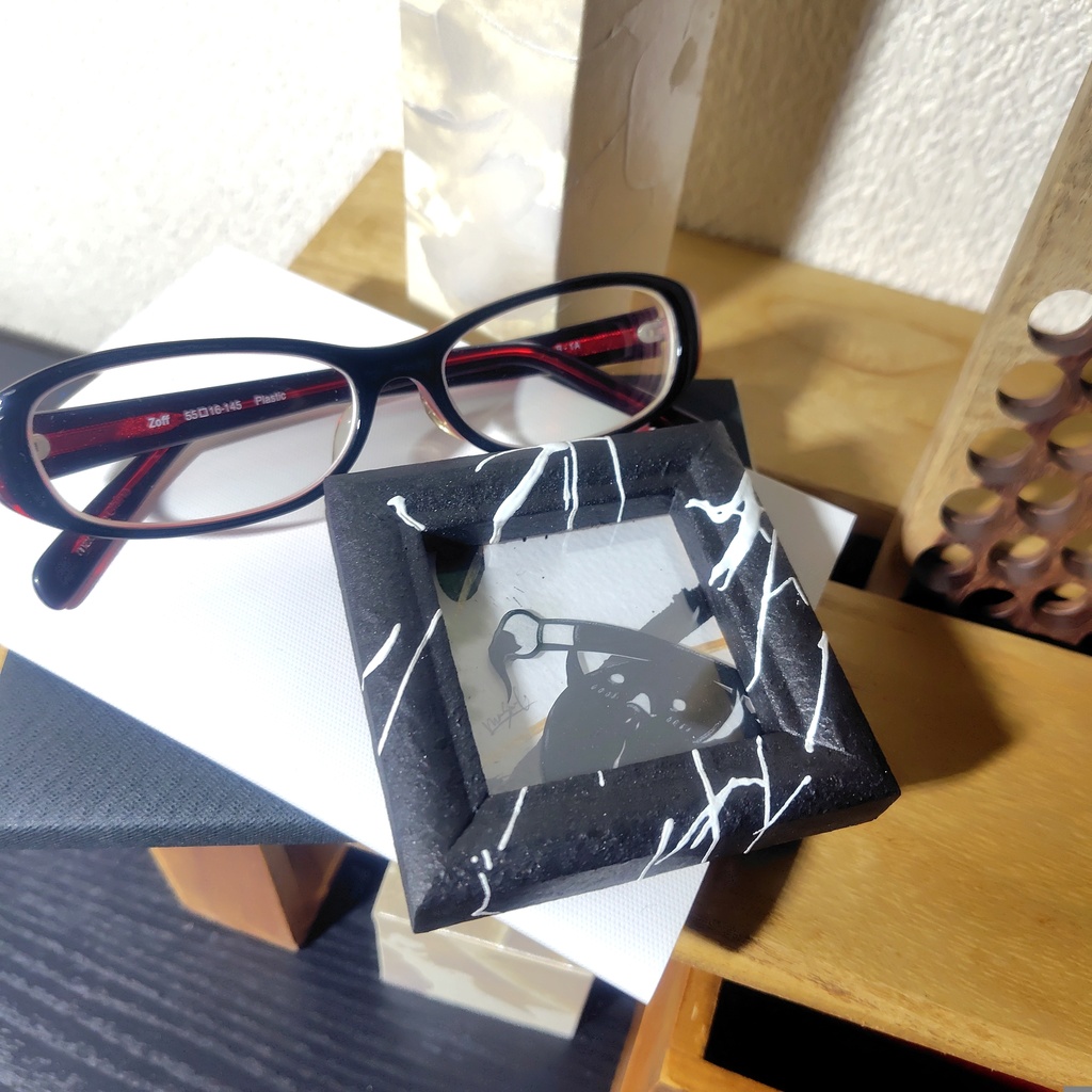 【化け金魚切り絵 原画】