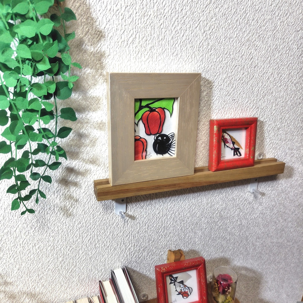 【切り絵原画】パプリカ ミニ額