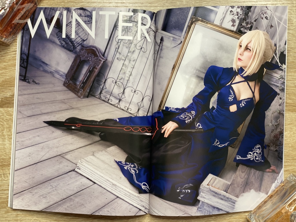 『Saber Seasons (四季のセイバー)』 (Evangelina's Fanzine Vol1)